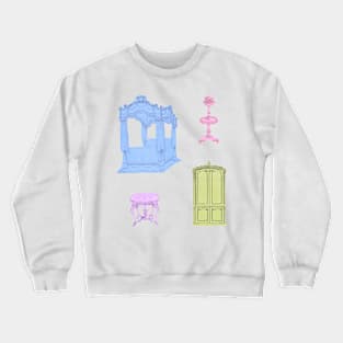 Retro Furnitures Set Crewneck Sweatshirt